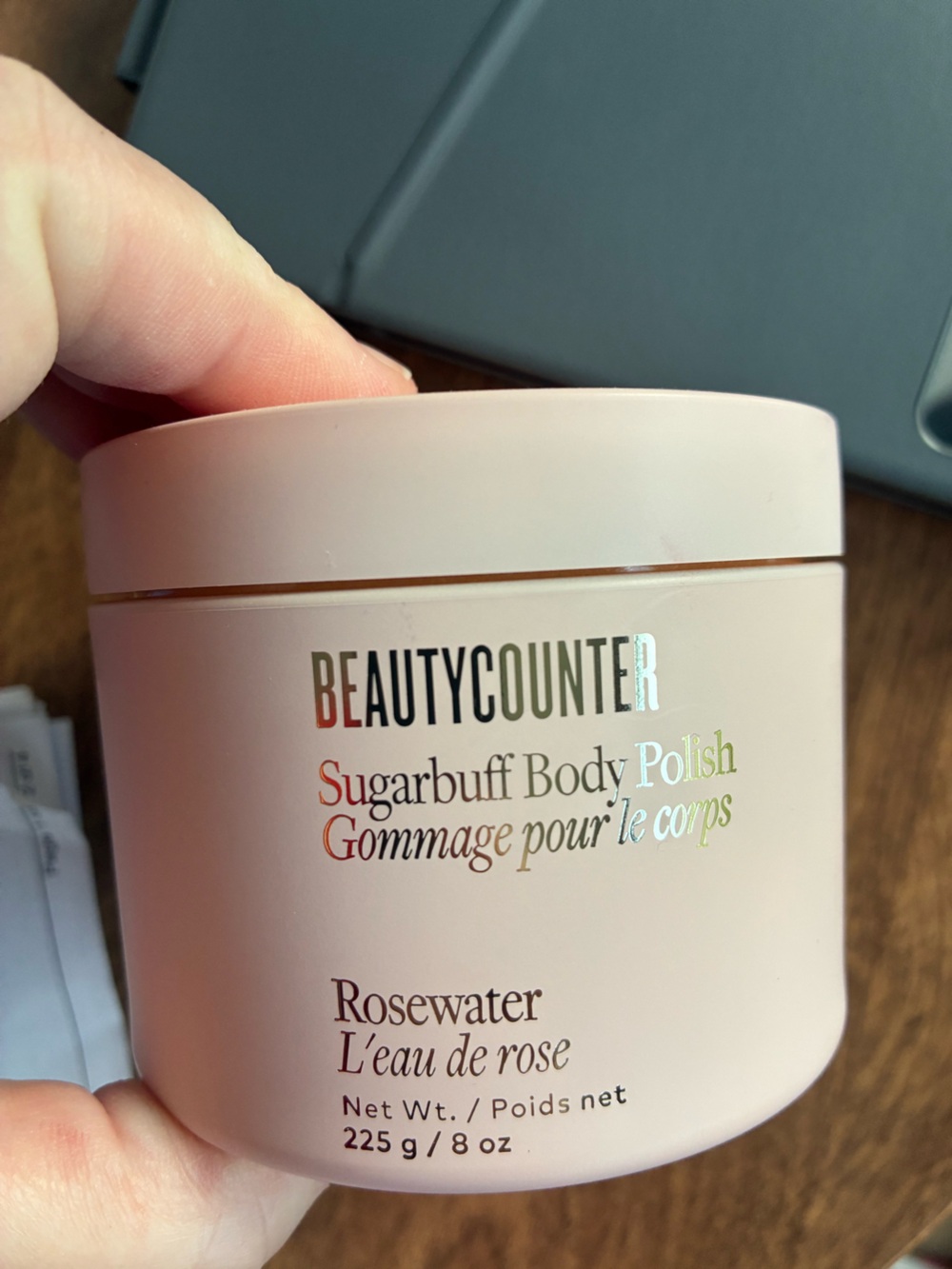 beautycounter Pink Sugarbuff Body Polish - Rosewater